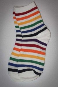 Zivame Striped Crew Socks