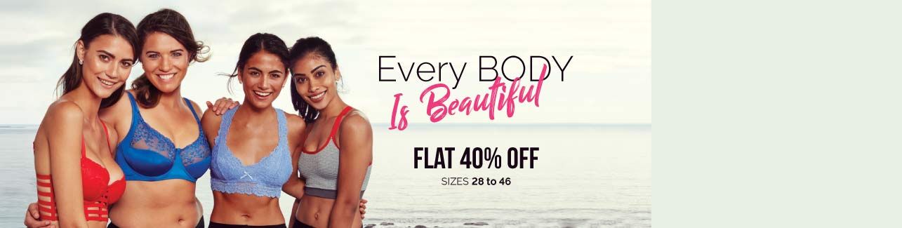 Every Body is Beautiful Flat 40% OFF