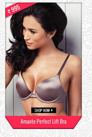 Amante Perfect Lift Pushup Bra.