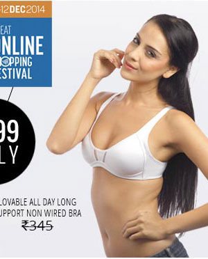 Lovable All Day Long Support Non Wired Bra.