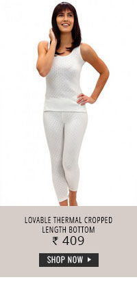 Lovable Thermal Cropped Length Bottom.
