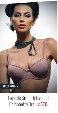 Lovable Smooth Padded Balconette Bra.