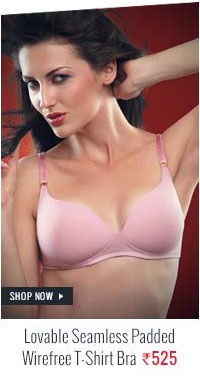 Lovable Seamless Padded Wirefree T-Shirt Bra.