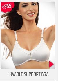 Lovable Bounce Minimising Non-Padded Support Bra