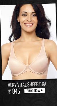 Penny Very Vital Sheer Comfort Padded Underwired Bra.