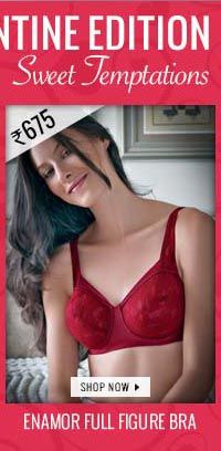Enamor Non Wire Full Figure Bra