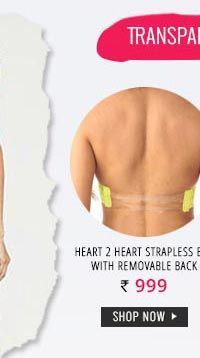 Heart 2 Heart Seamless Padded Strapless Bra With Removable Back - Lime