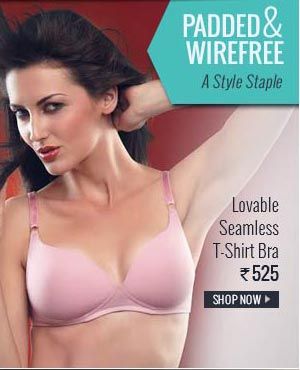 Lovable Seamless Padded Wirefree T-Shirt Bra