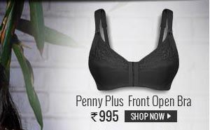 Penny Plus Quattro Support Cut and Sew Front Open Bra with Side Shaper Panel.
