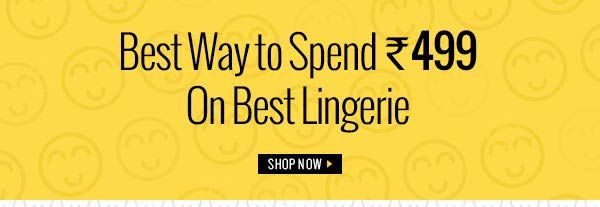 Stylish Lingerie All Under 499.Grab Them Now.