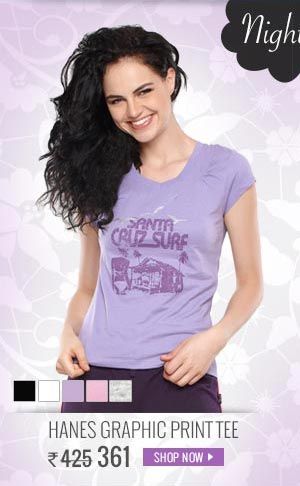 Hanes Short Sleeve Graphic Print Tee