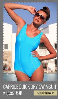 Caprice Quick Dry High Coverage Swimsuit