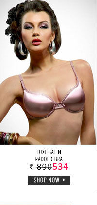 Lovable Luxe Satin Padded Bra