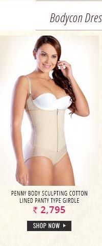 Penny Body Sculpting Cotton Lined Panty Type Girdle