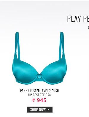 Penny Luster Level 2 Push Up Best Tee Bra - Jade