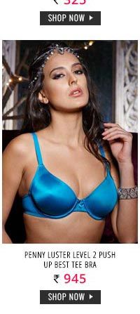 Penny Luster Level 2 Push Up Best Tee Bra - Jade