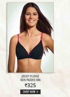 Jockey Plunge Non Padded Bra.