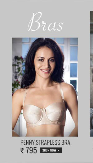 Penny High Coverage Non Padded Strapless Bra.