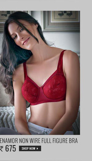 Enamor Non Wire Full Figure Bra.