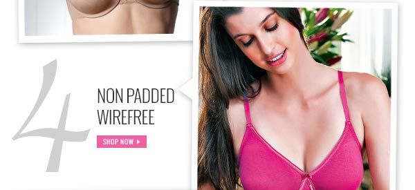 Non Padded Wirefree Bras.