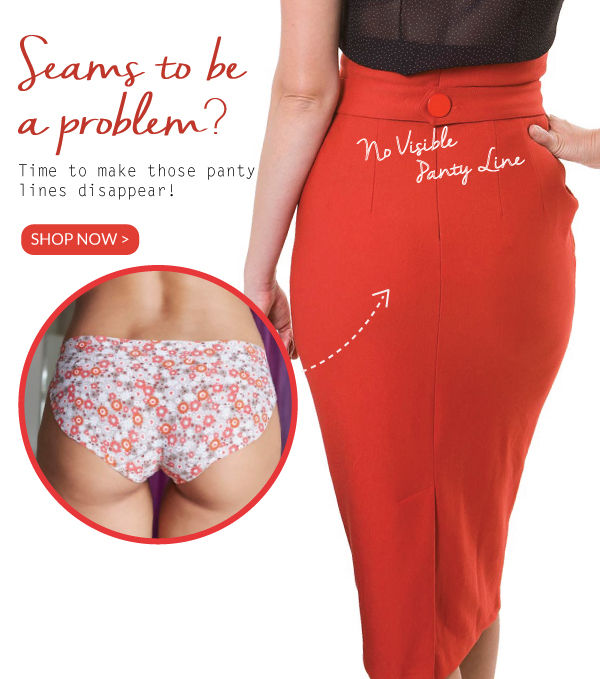 Seamless solution to panty-lines - see now!