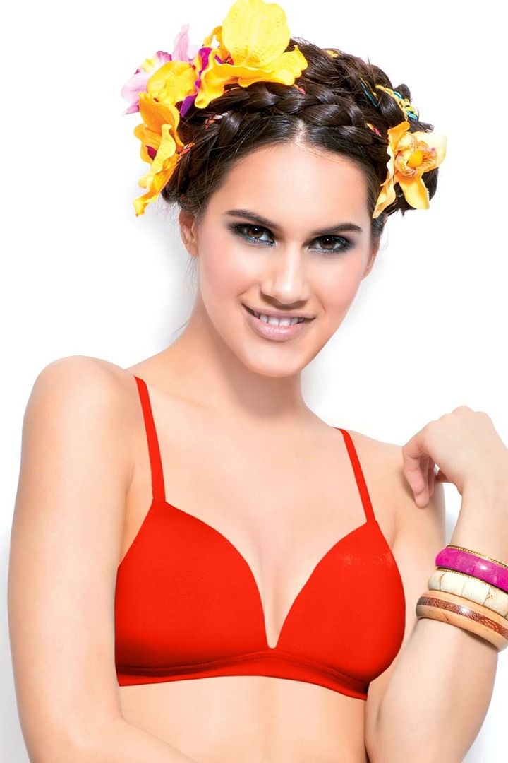 Enamor Vintage Exotica Padded Wirefree Bra