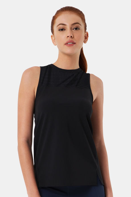 relaxed fit sleeveless tops