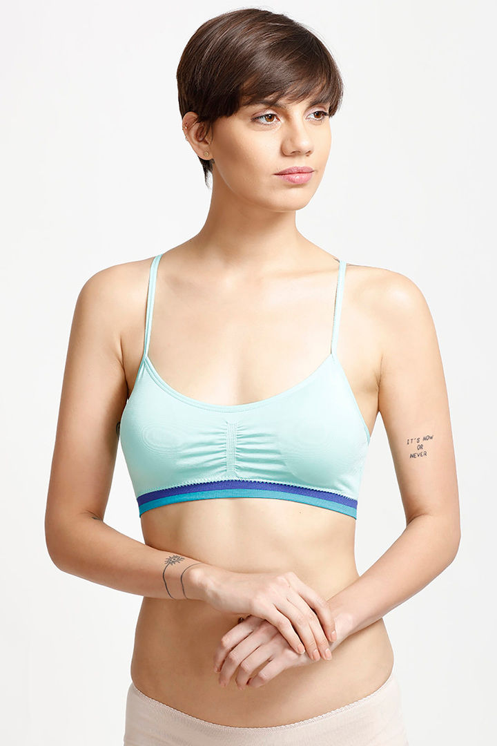 Zivame Made To Layer Double Layered Non Wired Medium Coverage Bralette