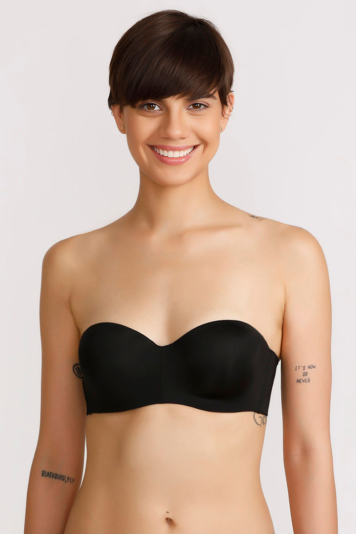 Enamor Padded Medium Coverage Wired Strapless Bra
