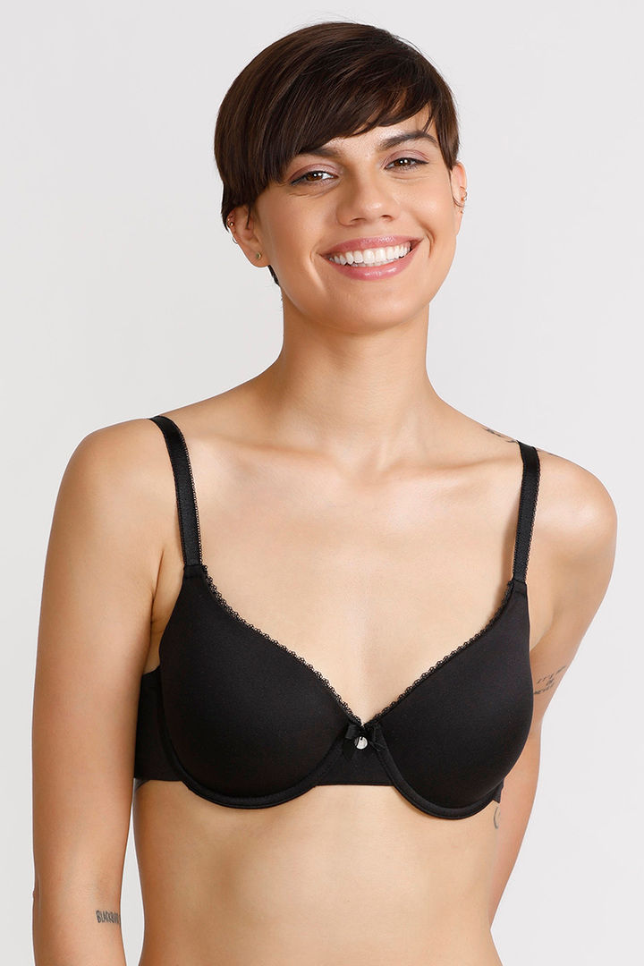 Enamor Lightly Padded Wired High Coverage Bra