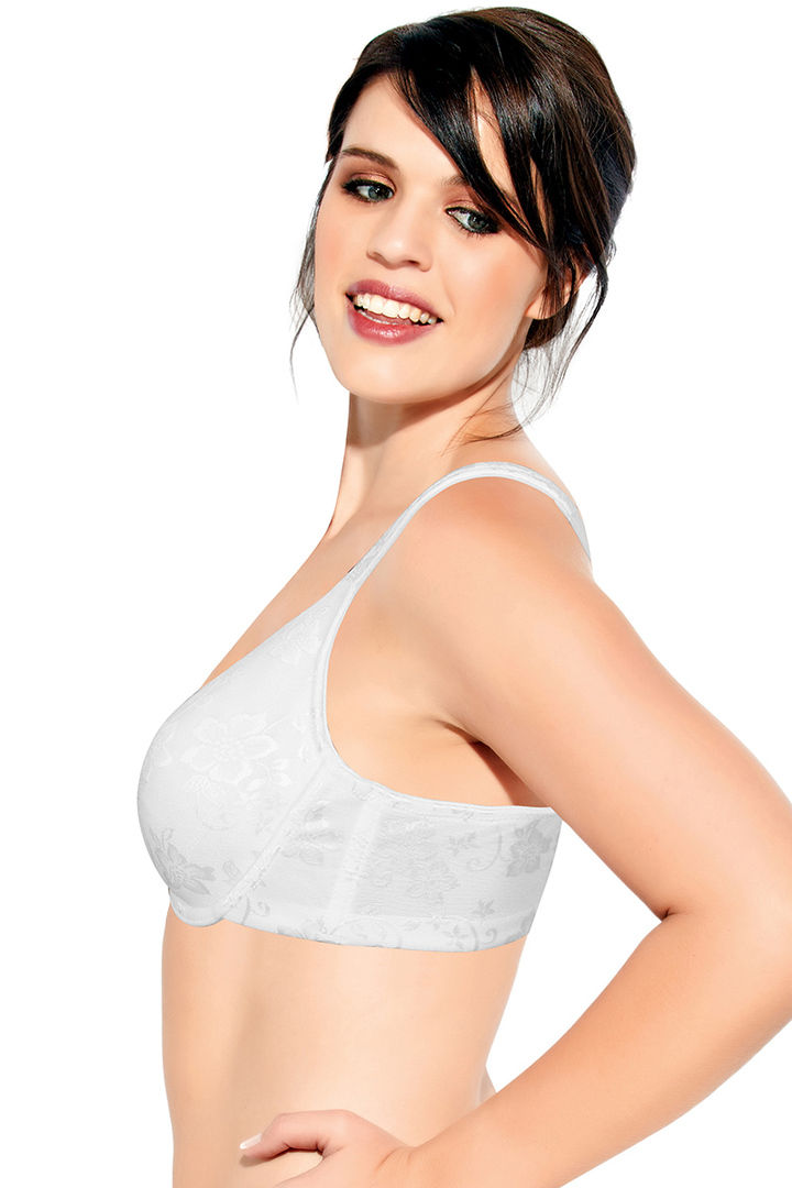 Enamor Single Layered Underwired Minimiser Bra