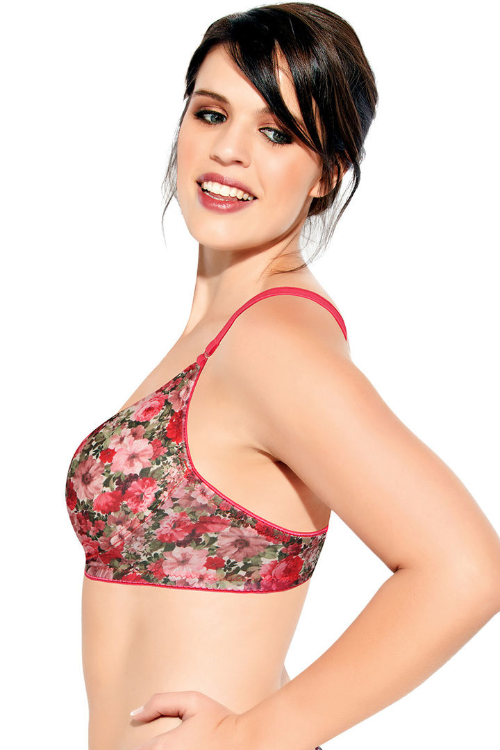 Enamor Medium Padded Wirefree T Shirt Bra
