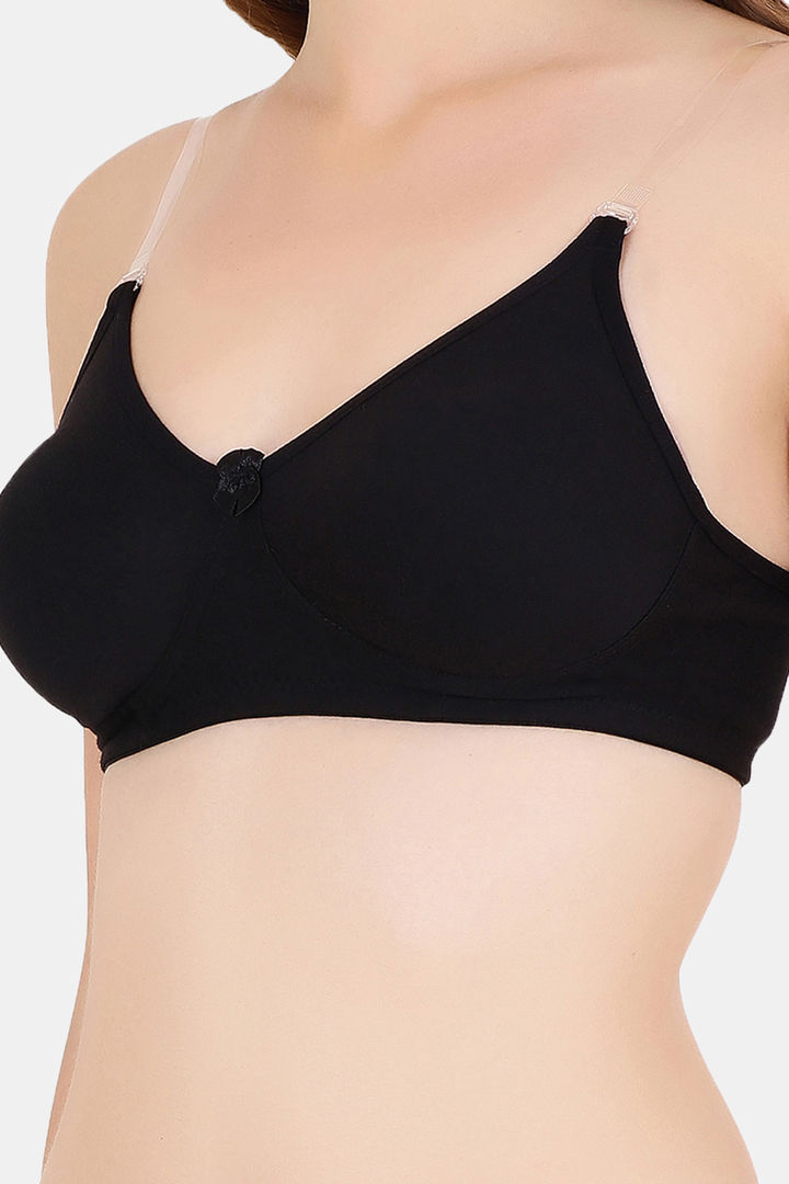 Floret Double Layered Wirefree Natural Lift T Shirt Bra