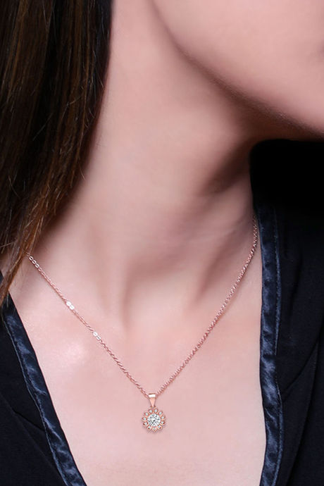 Buy Giva 925 Sterling Silver Rose Gold 
