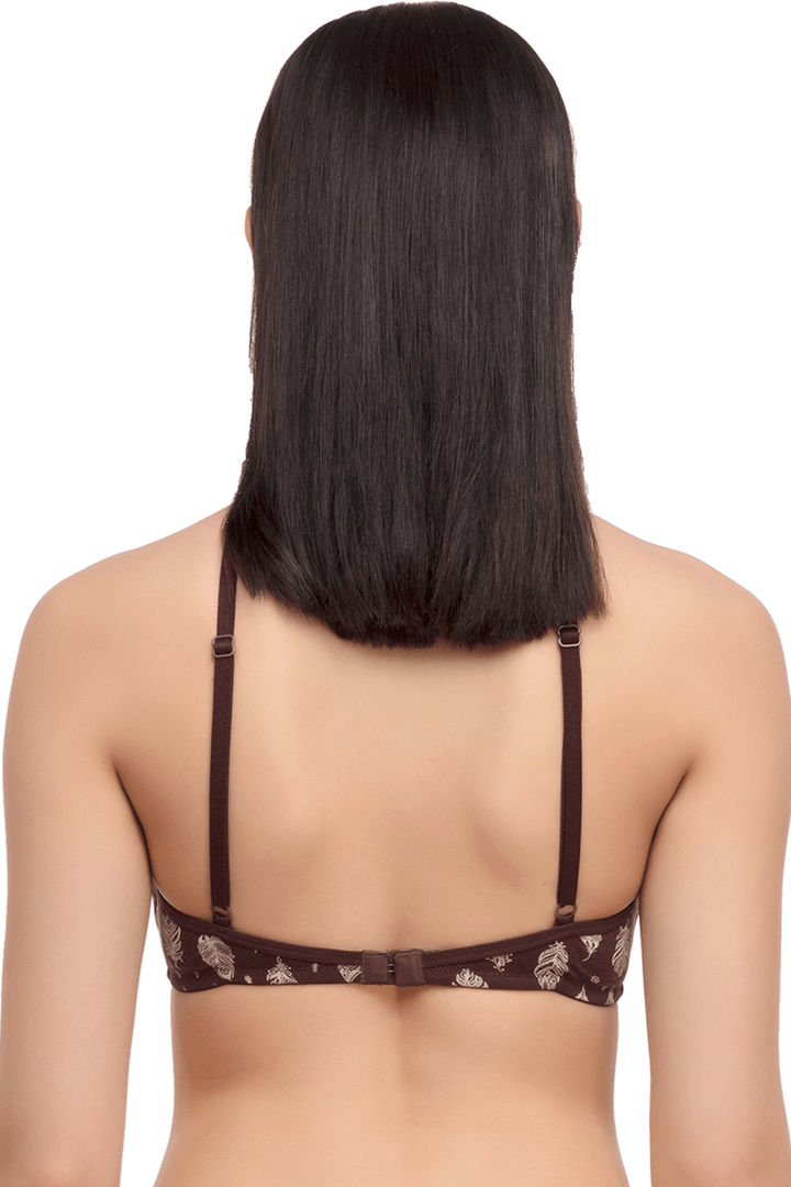 InnerSense Wirefree Cotton Lined Removable Cookie Halter Neck Bra