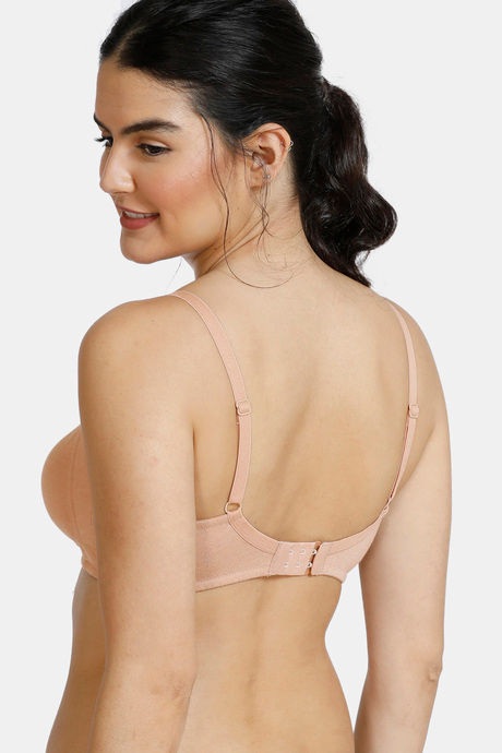 Rosaline Soft Cotton Side Panel Wire Free Bra Skin, Skins