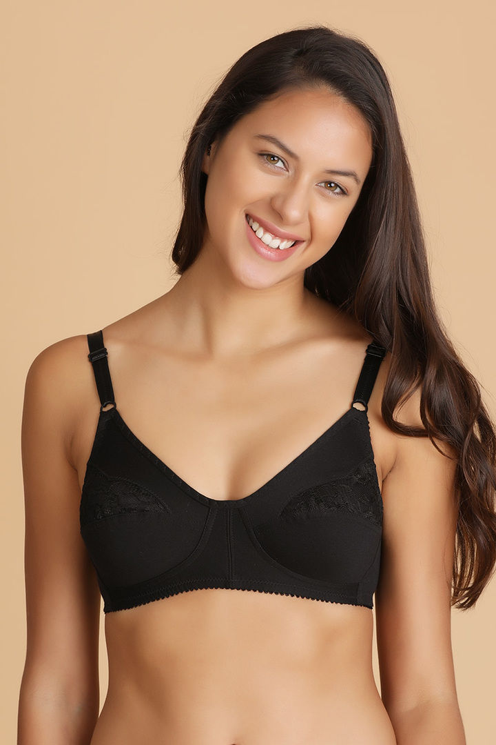 Lovable Single Layered WireFree Full Coverage Bra
