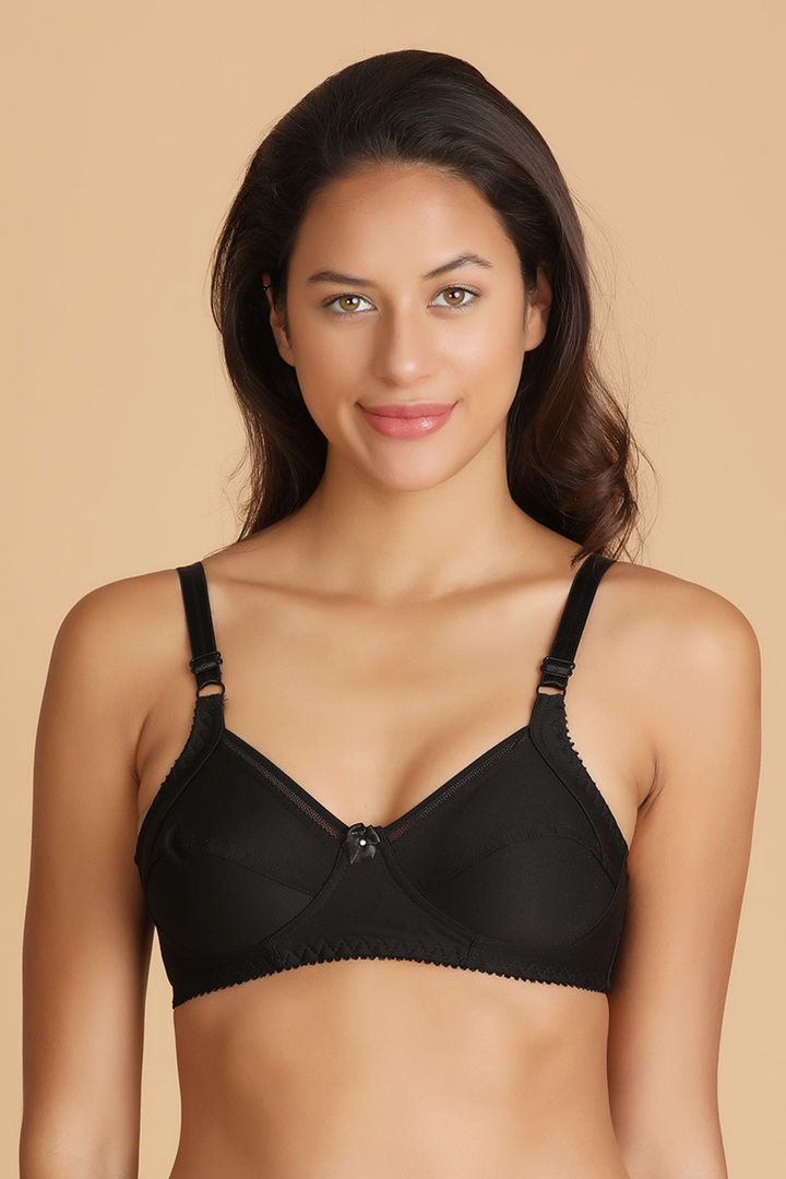 Lovable Two Sectioned Single Layered Cup Wirefree Bra