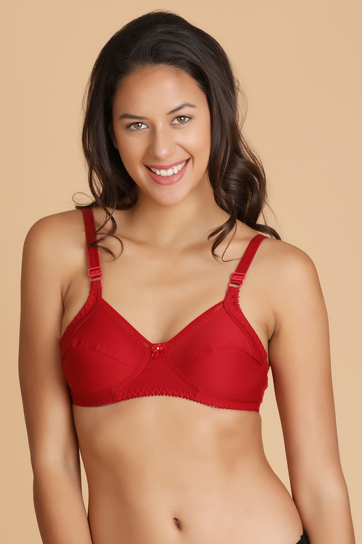 Lovable Two Sectioned Single Layered Wirefree Bra