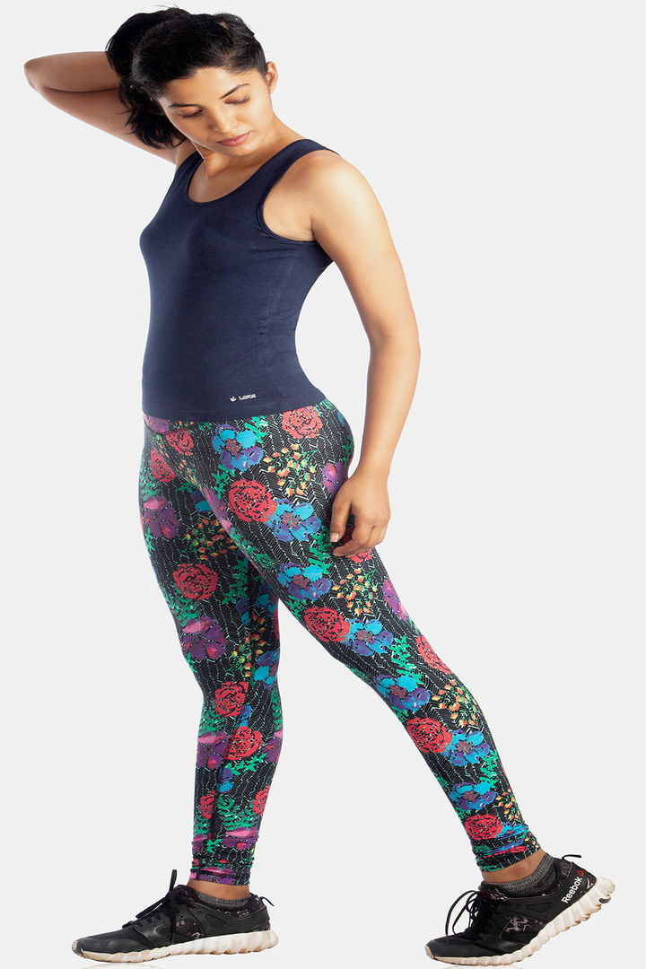 Lavos Bamboo With Organic Cotton Anti Microbial Skin Fit Floral Print Pants Assorted