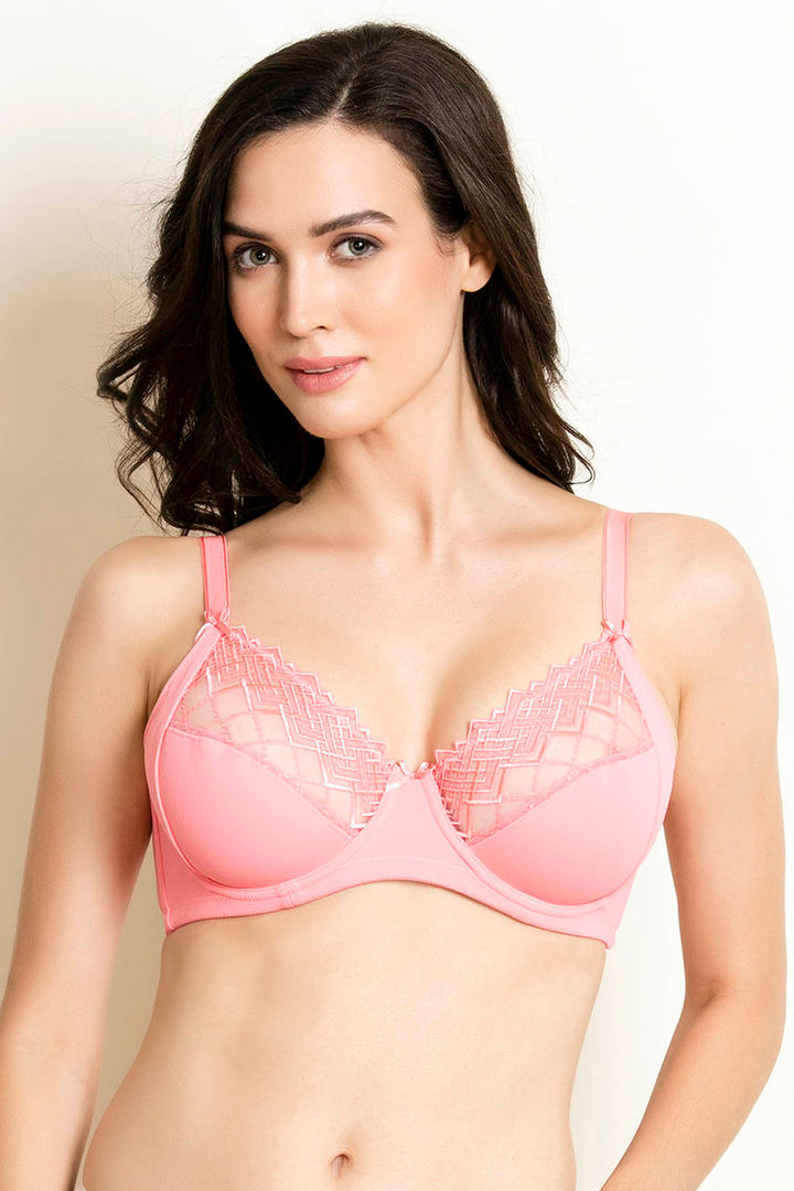 Zivame Essentials Non Padded Wired 3 4th Coverage Sag Lift Bra