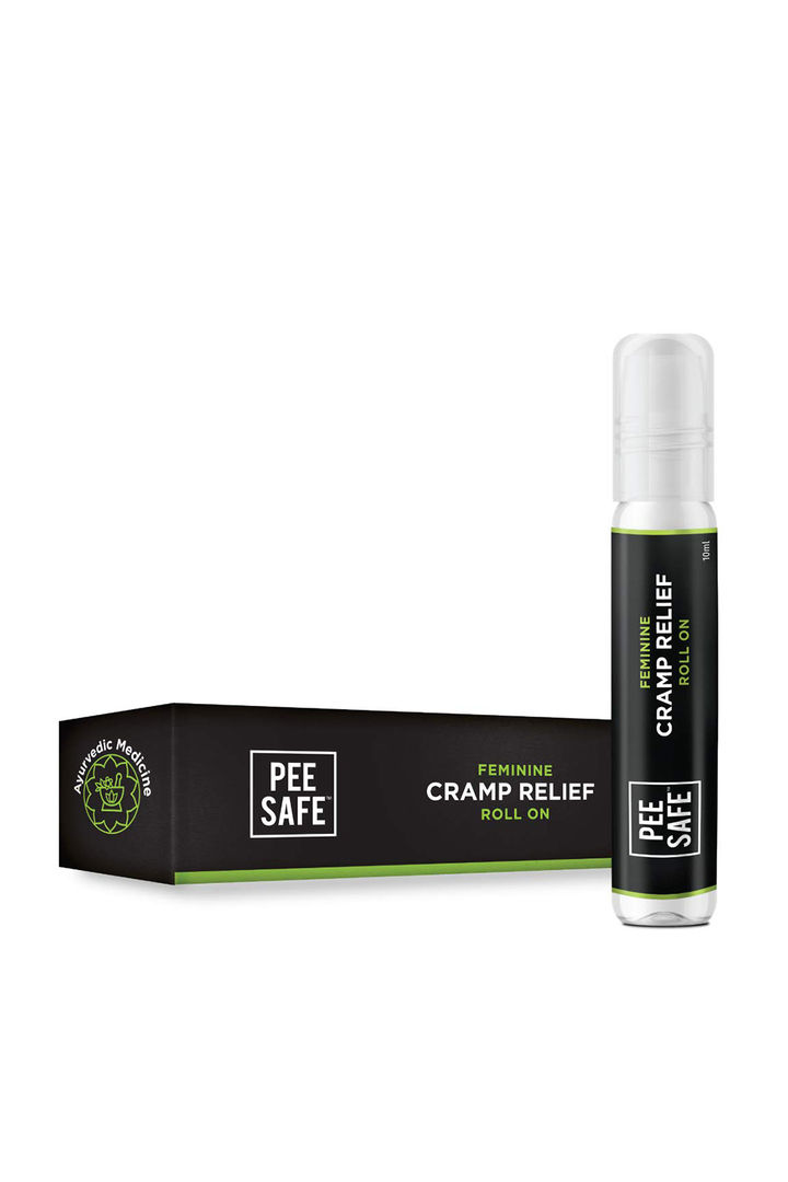 Pee Safe Feminine Cramp Relief Roll On for Period Pain