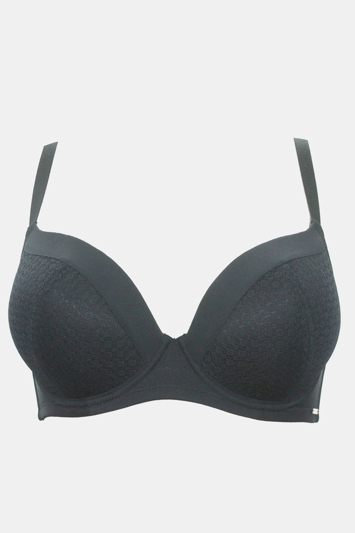 Parfait Regular Wired Soft Geometric Lace Padded Bra