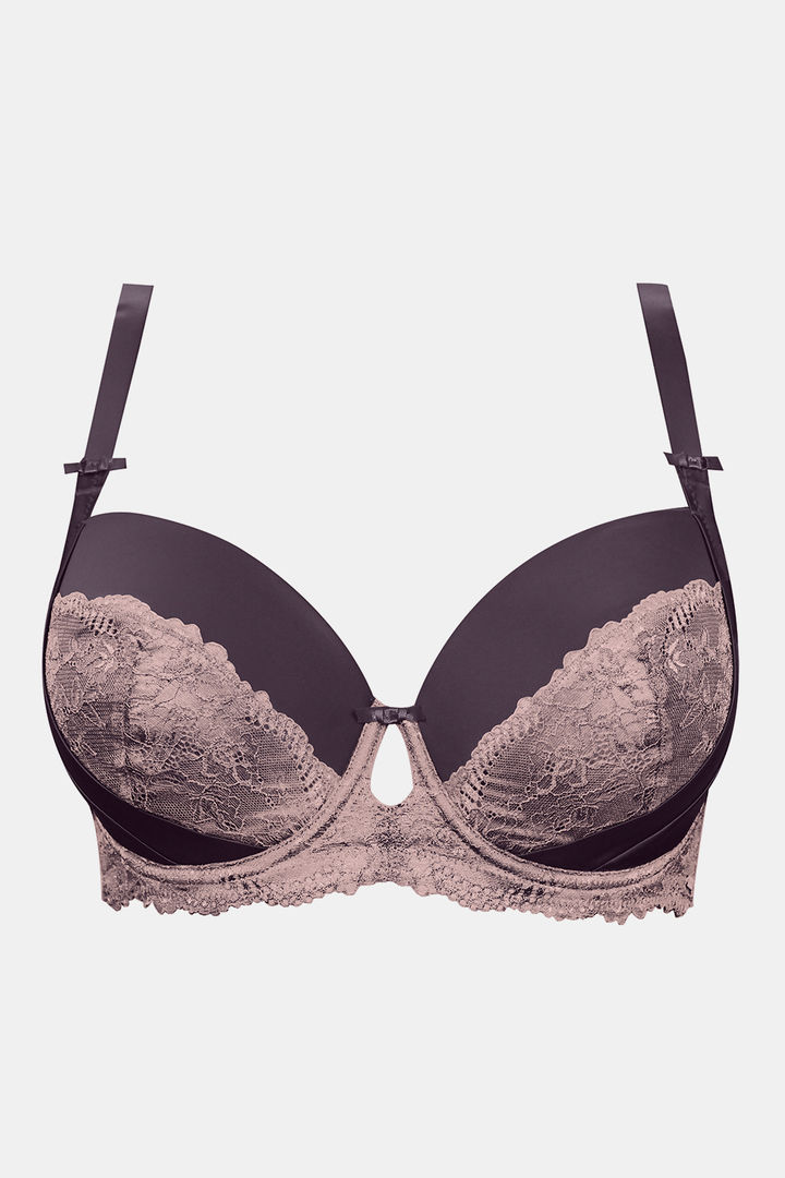 Parfait Regular Wired Padded Contour Flexi Cups With Lace Bra