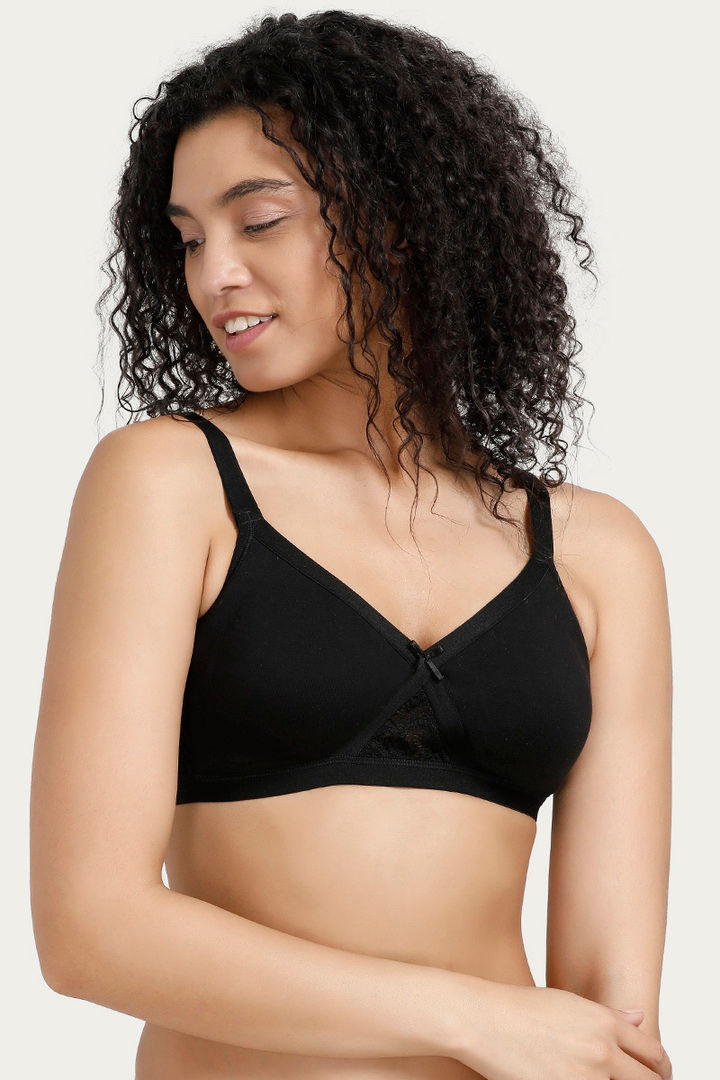 Zivame Double Layered Non Wired Full Coverage Bra