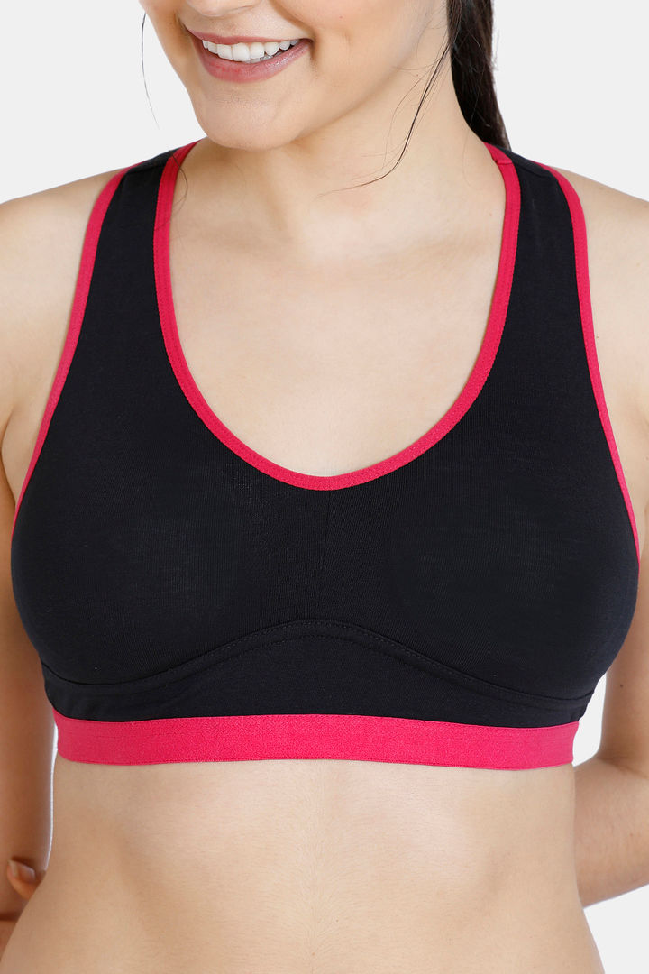 Zivame Double Layered Non Wired 3 4th Coverage T Shirt Bra
