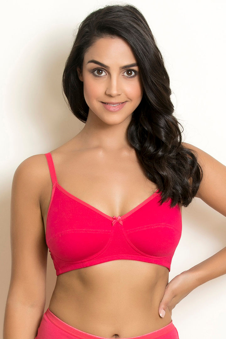 Rosaline Basics Double Layered Non Wired Medium Coverage Bra
