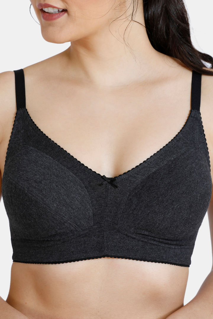 Rosaline Basics Double Layered Non Wired Full Coverage Bra