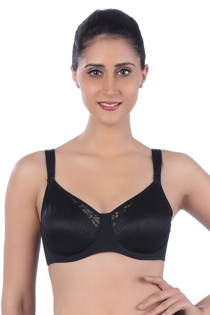 Triumph Double Layered Lace Embellished Cup Minimizer Bra