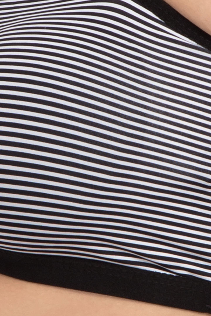 Tweens Padded Wirefree Striped T Shirt Bra